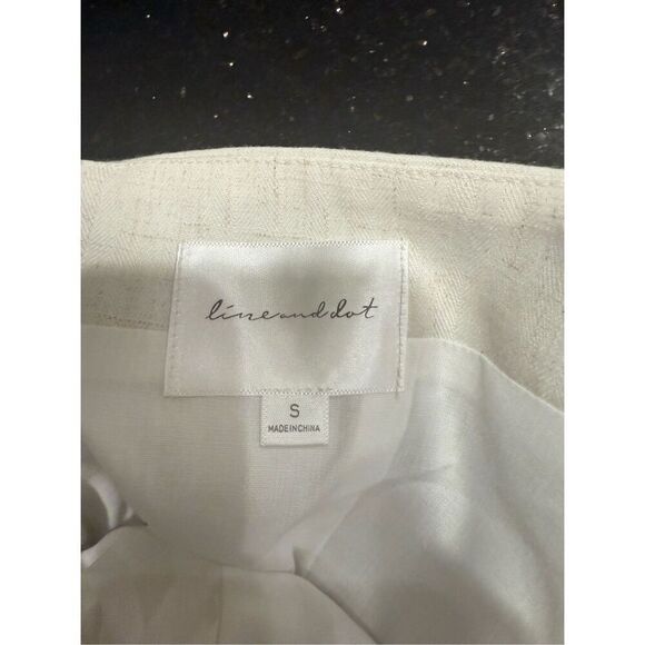 Line & Dot Greta Halter Maxi Dress in cream size S NWOT $173 - Picture 8 of 8